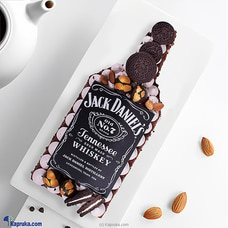 Jack Daniel`s Bottle Bliss Chocolate Fudge Cake Buy fathers day Online for specialGifts