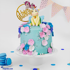 Cute Unicorn Blossom Ribbon Cake Buy Cake Delivery Online for specialGifts