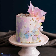 Pastel Pink Perfection Ribbon Cake  Online for cakes