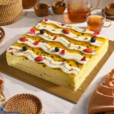 Dilmah Passion Fruit Chiffon Cake Buy Cake Delivery Online for specialGifts