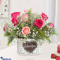 Graceful Pink Whisper Arrangement  Online for none