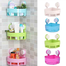 Bathroom Corner Storage Rack Organizer Shower Wall Suction Home with Shelves Corner Shelf Bathroom Cup Kitchen Buy Household Gift Items Online for specialGifts