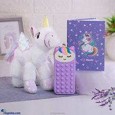 Purple Unicorn Dreamland Gift Set for Children - Panther - I Love Unicorn Music Note Book,My Little Unicorn, Popit Sleepy Unicorn Pencil Case Buy NA Online for specialGifts