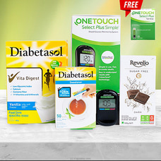 Zero-Sugar Wellness Pack - For Dad, For Mum - Free  One Touch Select Simple Strips 25s Buy father Online for specialGifts