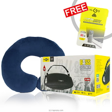 Tech - Drive Treasures gift Set with Free KLGO USB Drive - (KLGO Wireless Speaker/ Neck Rest Pillow) Buy On Prmotions and Sales Online for specialGifts