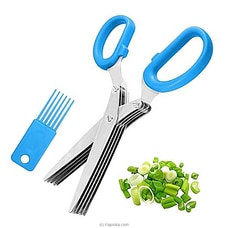 Herbal Scissors Stainless Steel 5 Blade - STR Buy On Prmotions and Sales Online for specialGifts