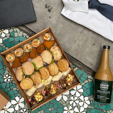 Combo (Father`s Day Platter + Iced Coffee Bottle) Buy Green Cabin Online for specialGifts
