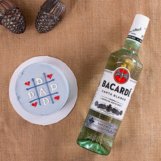 Best Father Bento Cake With Bacardi  Online for specialGifts