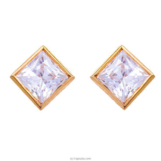 MALLIKA HEMACHANDRA 22kt Gold EAR STUD Set With Cubic Zirconia (E1254/1) Buy Jewellery Online for specialGifts
