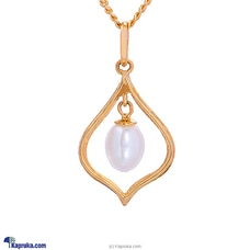 MALLIKA HEMACHANDRA 22kt Gold Pendant Set With Pearl And Cubic Zirconia (P1950/5) Buy Jewellery Online for specialGifts