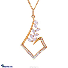 MALLIKA HEMACHANDRA 22kt Gold Pendant Set With Cubic Zirconia (P2195/1) Buy Jewellery Online for specialGifts