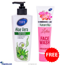 GOOD LOOK ALOE VERA BODY LOTION 200ml WITH FREE LOTUS INSTANT GLOW FACE WASH 100ml Buy Cosmetics Online for specialGifts