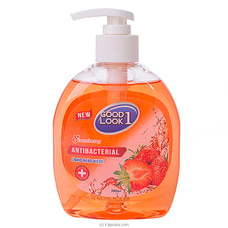 GOOD LOOK Strawberry Antibacterial Liquid Hand Wash 300ml - (Red) Buy Online Grocery Online for specialGifts