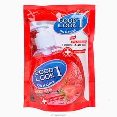 GOOD LOOK Strawberry Antibacterial Liquid Hand Wash Refill 180ml - (Red) Buy Online Grocery Online for specialGifts