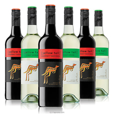 Mixed Wine Case-Yellow Tail Cabernet Savignon And Pinot Grigio 6 Bottles Buy Order Liquor Online For Delivery in Sri Lanka Online for specialGifts