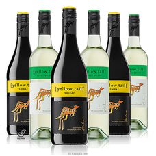 Wine Case-Yellow Tail Shiraz And Pinot Grigio Australia 6 Bottles Buy Order Liquor Online For Delivery in Sri Lanka Online for specialGifts