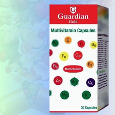 Guardian Gold  3×10`s -  Multi-vitamin + Minerals 30 Capsules - All-in-one Formula - Contains 22 High Potency Buy same day delivery Online for specialGifts