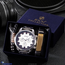 Wrist Wear Wonders Silver Belt Roman Dial Watch Set Buy Jewellery Online for specialGifts