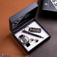 Prestige Collection Gift Set - Men`s Watch, Cufflink Set , Signa  Online for none