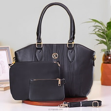 PREMIUM TRIO SHOULDER HANDBAG 3PCS SET - BLACK Buy Fashion | Handbags | Shoes | Wallets and More at Kapruka Online for specialGifts