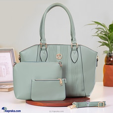 PREMIUM TRIO SHOULDER HANDBAG 3PCS SET - OLIVE GREEN Buy Fashion | Handbags | Shoes | Wallets and More at Kapruka Online for specialGifts