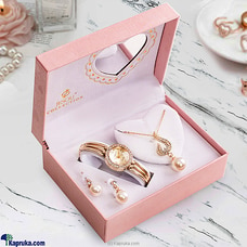 Fashion Jewelry Set With Gold Color Line Belt Watch Buy Jewellery Online for specialGifts