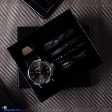 New Gents Black Leather Belt Numeric Dial Watch Collection  Online for none