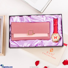 Ladies Gift Set With Wallet - Red Buy Fashion | Handbags | Shoes | Wallets and More at Kapruka Online for specialGifts