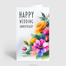 Happy Wedding Anniversary Greeting Card  Online for none