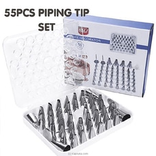 Piping Tip Set 55-Piece for Cake and Cupcake Decorating, with storage case Buy New Additions Online for specialGifts