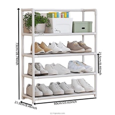 4-Tier Stackable Shoe Rack Shelf - Perfect Storage Solution for Entryways, Hallways, Bathrooms, and Living Rooms Buy New Additions Online for specialGifts