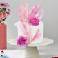 Pink Petal Paradise Cake
