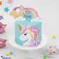 Magical Sky Unicorn Celebration Birthday Cake