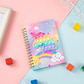 Pop It Unicorn A5 Notebook Anti Stress Relieve Children Sensory Toy Silicon Pop It Notebook 80 Pages Finger Push Bubble Diary For Kids