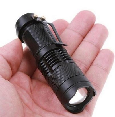 Mini Cree Led Flashlight Torch Adjustable Focus Light Lamp Online at Kapruka | Product# gsitem358