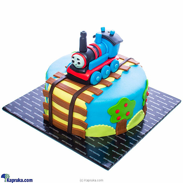 Thomas cake / train cake / birthday cake / boy cake, Food & Drinks,  Homemade Bakes on Carousell