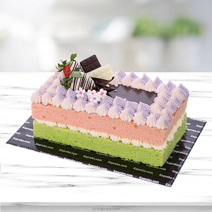 Fondant Ribbon Cake – LunaTerra Cake & Flower