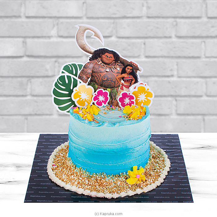 Moana Themed Birthday Cake — Sugarbear Bakes