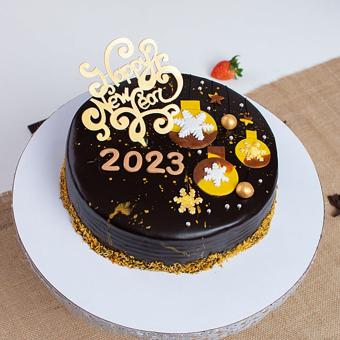 Send New Year Chocolate Cake by Red Ribbon to Philippines | Delivery New  Year Cake to Philippines