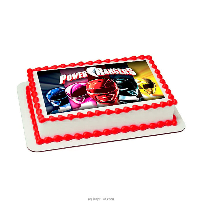 Power Ranger Cake and Cupcakes